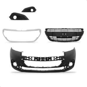 Kit Envolvente Para Peugeot 208 2017 2018 2019 2020 Preto
