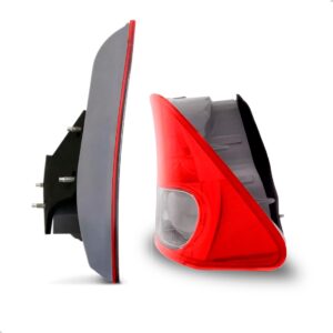 Kit Sinaleira Para Honda Civic 2007 A 2011 Canto E Tampa Vermelho