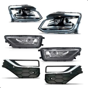 Kit Iluminação Para Amarok 2017 18 19 20 21 22 23 2024 Ambos Lados