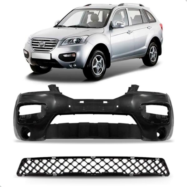 Kit Envolvente E Grade Lifan X60 2013 2014 2015 2016 Preto