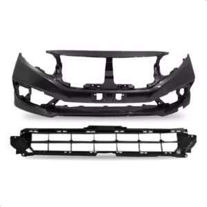 Envolvente Civic 2020 2021 Com Grade Inferior 1a Linha  Preto