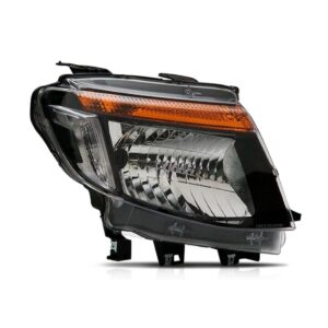 Par Farol Ranger 2013 A 2016 Mascara Negra Com Par Lanternas Ambos Lados