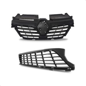 Kit Grade Parachoque Sandero 2020 A 2024 Superior E Inferior Preto