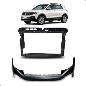 Kit Envolvente E Painel Para Tcross 2019 A 2024 S/furo Preto