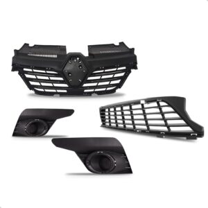 Kit Grades Sandero 2020 A 2024 Superior Inferior Laterais Preto