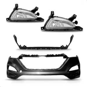 Kit Frente Para Tucson 2017 2018 2019 2020 2021 2022 Preto