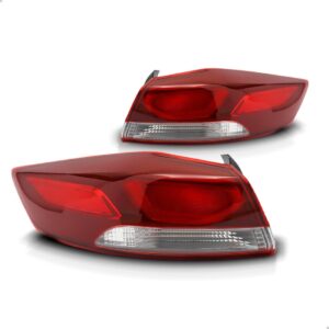Par Sinaleira Elantra 2017 2018 Canto Com Led Vermelho
