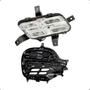 Kit Grade E Milha Led Tiggo 8 2021 A 2026 Esquerdo Transparente