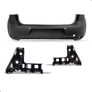 Envolvente Golf 2014 A 2017 Traseiro C/furo Sensor Com Guias