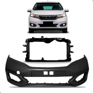 Kit Painel Frontal Parachoque Dianteiro Fit 2018 19 20 2021 Para Pintar