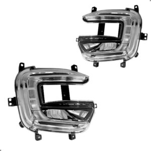 Par Daylight Para Captur 2017 A 2021 Com Milha Auxiliar Ambos Lados