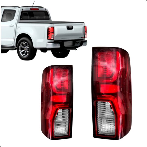 Par Lanterna Traseira Para S10 2025 2026 Sem Led Ambos Lados