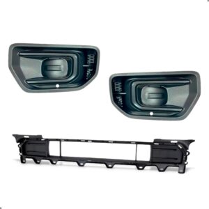 Kit Grade Central E Moldura Milha Para Ranger 2024 2025 2026 Para Pintar