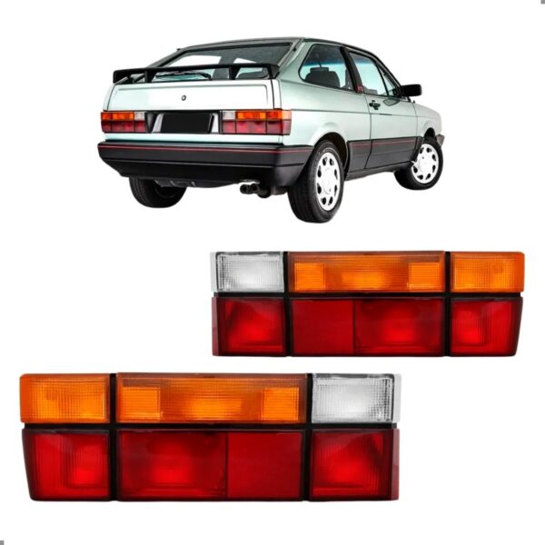 Par Lanterna Para Gol 1987 1988 1989 1990 A 1994 Tricolor Ambos Lados