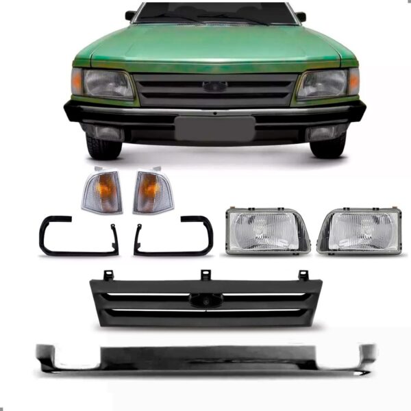 Kit Frente Del Rey Pampa 1985 86 87 88 89 90 1991 1992 1992 Preto