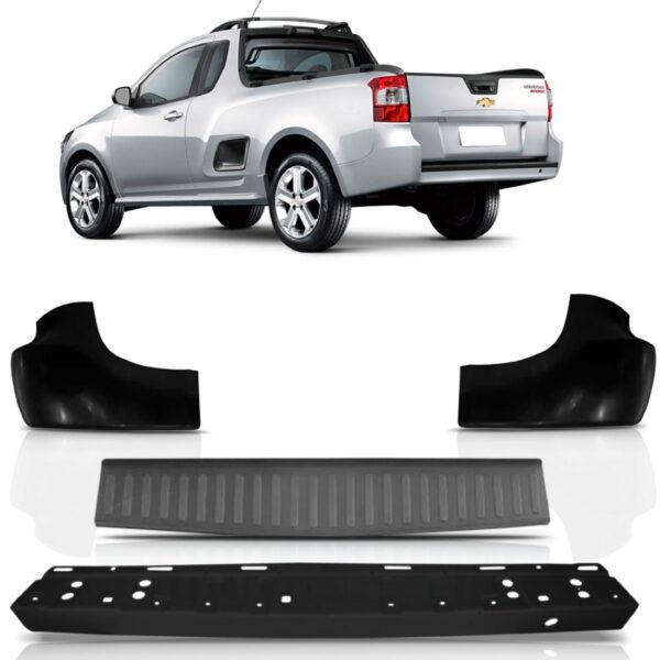 Kit Envolvente Traseiro Montana 2011 A 2015 Completo 04 Peça