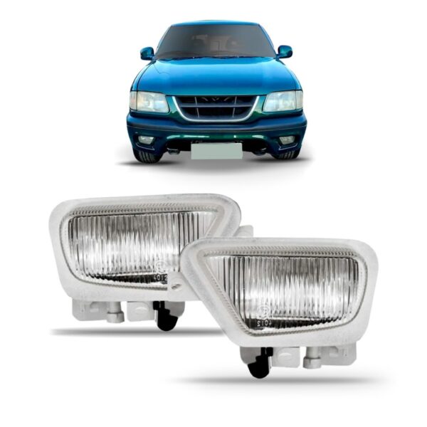 Kit Farol De Milha Auxiliar S10 Blazer 1999 2000