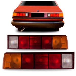 Par Sinaleira Traseira Santana 1985 86 87 88 89 1990 Âmbar Tricolor