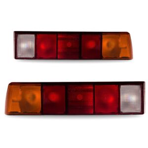 Par Sinaleira Traseira Santana 1985 86 87 88 89 1990 Âmbar Tricolor