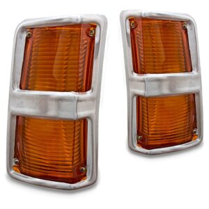 Par Pisca Seta Opala 1975 A 1979 Âmbar