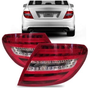 Par Lanterna Mercedes C180 C200 2008 A 2010 Bicolor C/led Bicolor