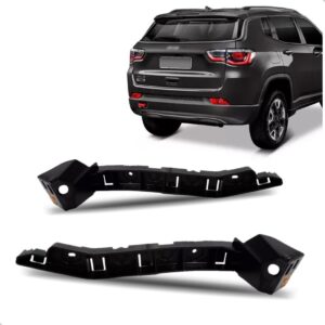 Par Suporte Guia De Parachoque Traseiro Compass 2016 A 2023