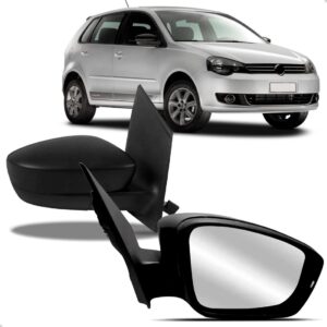 Par Retrovisor Polo Gvi 2012 Até 2017 Sem Seta Com Controle