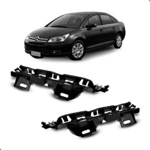 Par Suporte Guia Parachoque C4 Pallas 2007 A 2013 Dianteiro