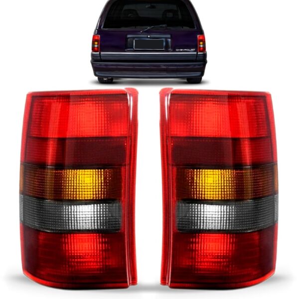 Par Lanterna Traseira Suprema 1992 93 94 95 96 1997 Tricolor Tricolor