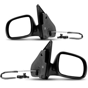 Par Retrovisor Golf Bora 2000 01 02 03 2004 Controle Base Os Dois Lados