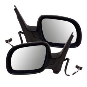 Par Retrovisor Elétrico Golf 2000 A 2006