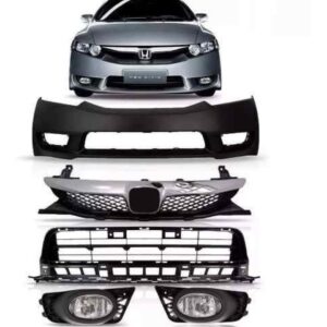 Kit Envolvente + Grades + Kit Milha New Civic 2009 A 2011