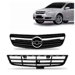 Kit Grade Vectra 2006 2007 08 Inferior + Superior Retrovex Preto Superior