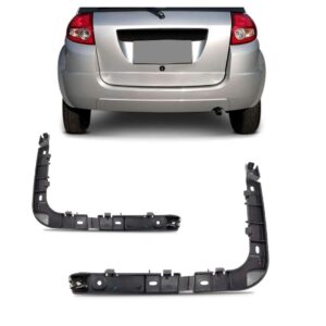 Par Suporte Guia Parachoque Traseiro Ka 2008 2009 2010