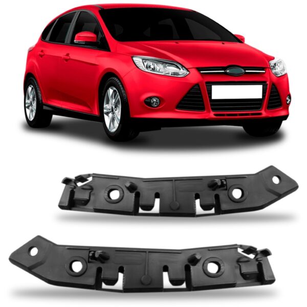 Par Guia Suporte Parachoque Dianteiro Focus 2013 2014 2015