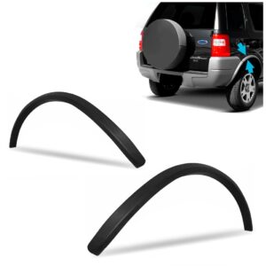 Par Moldura Paralama Traseiro Ecosport 2003 A 2007 Anterior