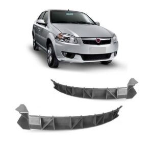 Jogo Guia Suporte Parachoque Dianteiro Siena 2013 A 2016