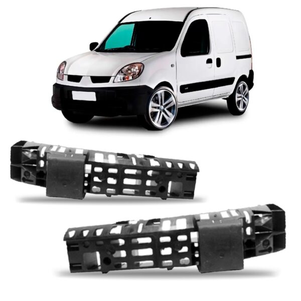 Par Absorvedor Impacto Dianteiro Kangoo 2008 2009 10 11 2012