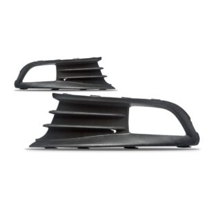 Par Moldura Farol Milha Gol G6 2013 2014 2015 2016 Com Furo Preto Ambos Lados