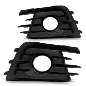 Par Moldura Farol Milha Gol G7 2016 2017 2018 2019 Com Furo Preto Ambos Os Lados