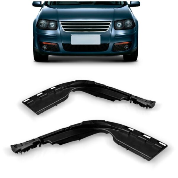 Par Guia Suporte Parachoque Dianteiro Bora 2008 A 2012