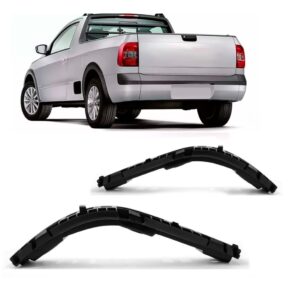 Par Suporte Guia Parachoque Saveiro G5 G6 G7