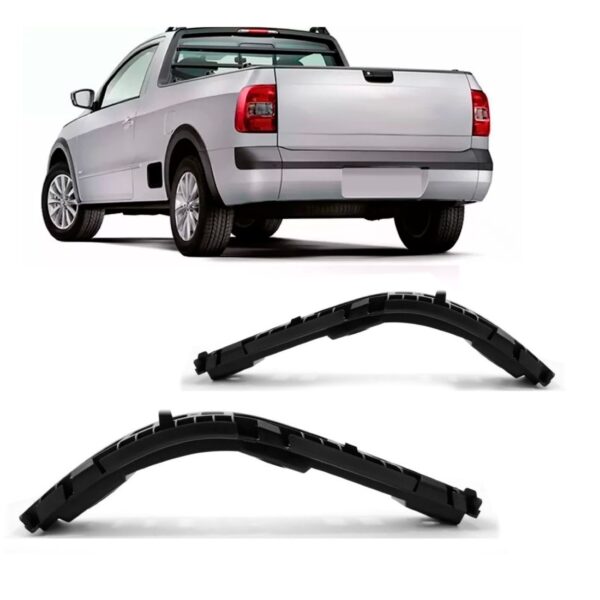 Par Suporte Guia Parachoque Saveiro G5 G6 G7