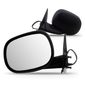 Par Retrovisor Dakota 1997 1998 99 2000 2001 Elétrico Preto
