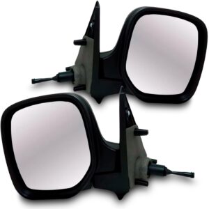 Par Retrovisor Berlingo Partner 1996 A 2007 Com Controle