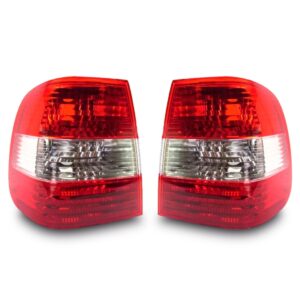 Par Lanterna Traseira Polo 2003 2004 2005 2006 Sedan Vermelho