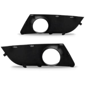 Par Moldura Milha Logan 2010 2011 2012 2013 Com Furo Preto Ambos Os Lados