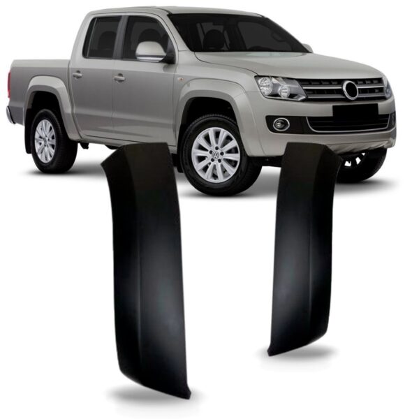 Par Moldura Parachoque Dianteiro Amarok 2010 A 2014