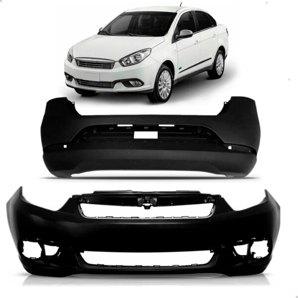 Kit Envolvente Dianteiro E Traseiro Grand Siena 2012 A 2022