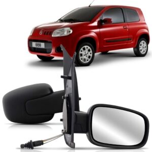 Par Retrovisor Uno 2pts 11 2012 2013 2014 C/controle Oferta